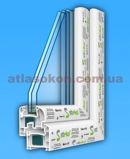 Окна Rheinplast Steko-R600